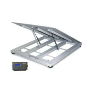 Balança de piso lavável com tampa basculante KNLR