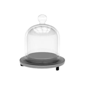 Campânula de vidro para armazenamento de peso padrão