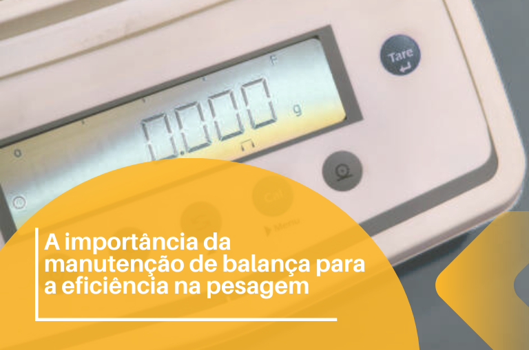 manutenção de balança
