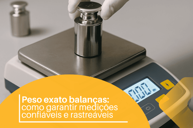 Peso exato balanças: como garantir medições confiáveis e rastreáveis